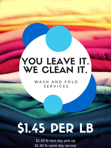 wash and fold laundry service near me